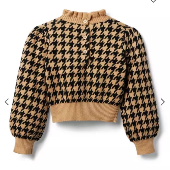 Janie and Jack Houndstooth Sweater - Picture 2 of 5